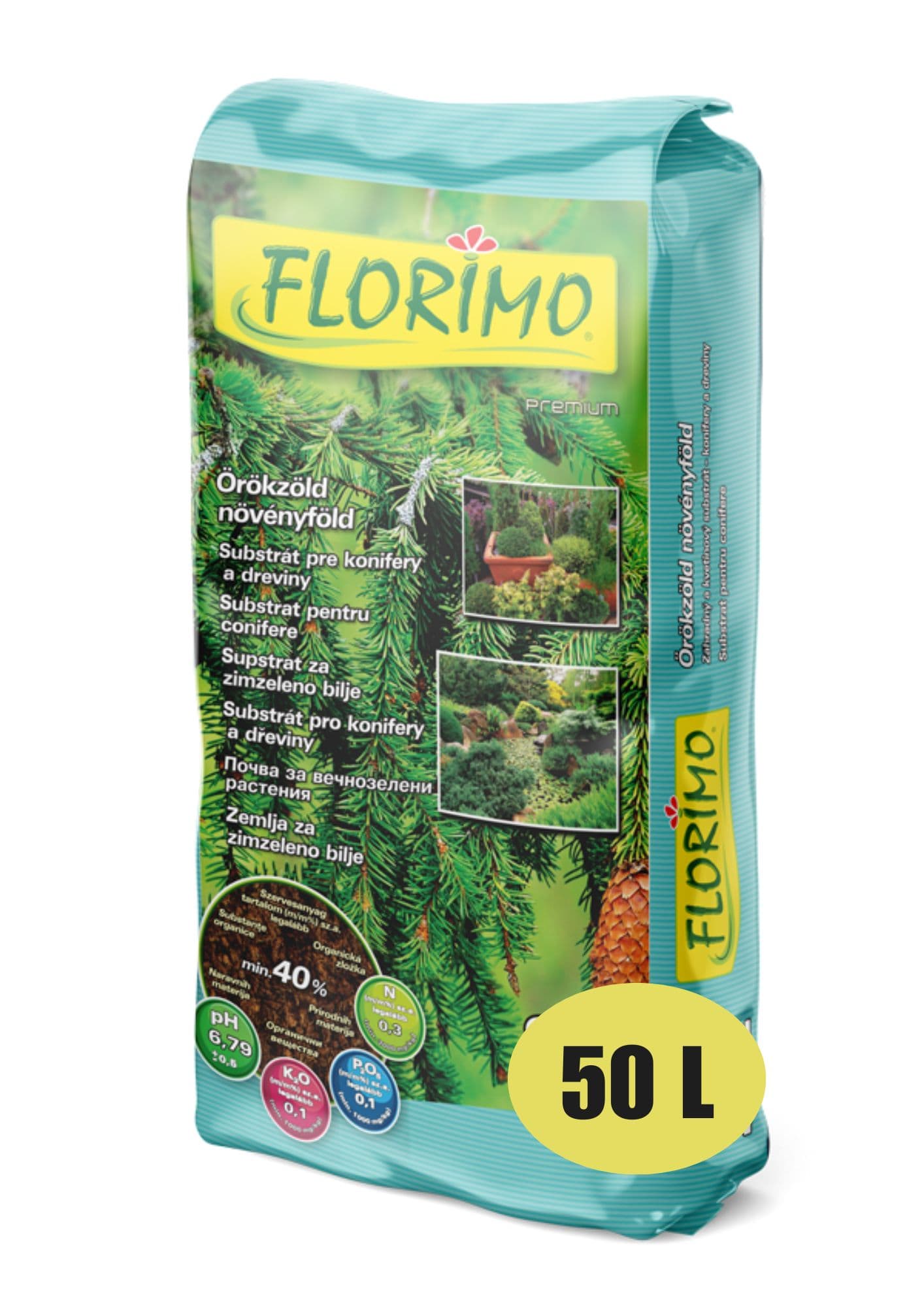 Turbă Florimo – Conifere 50 L