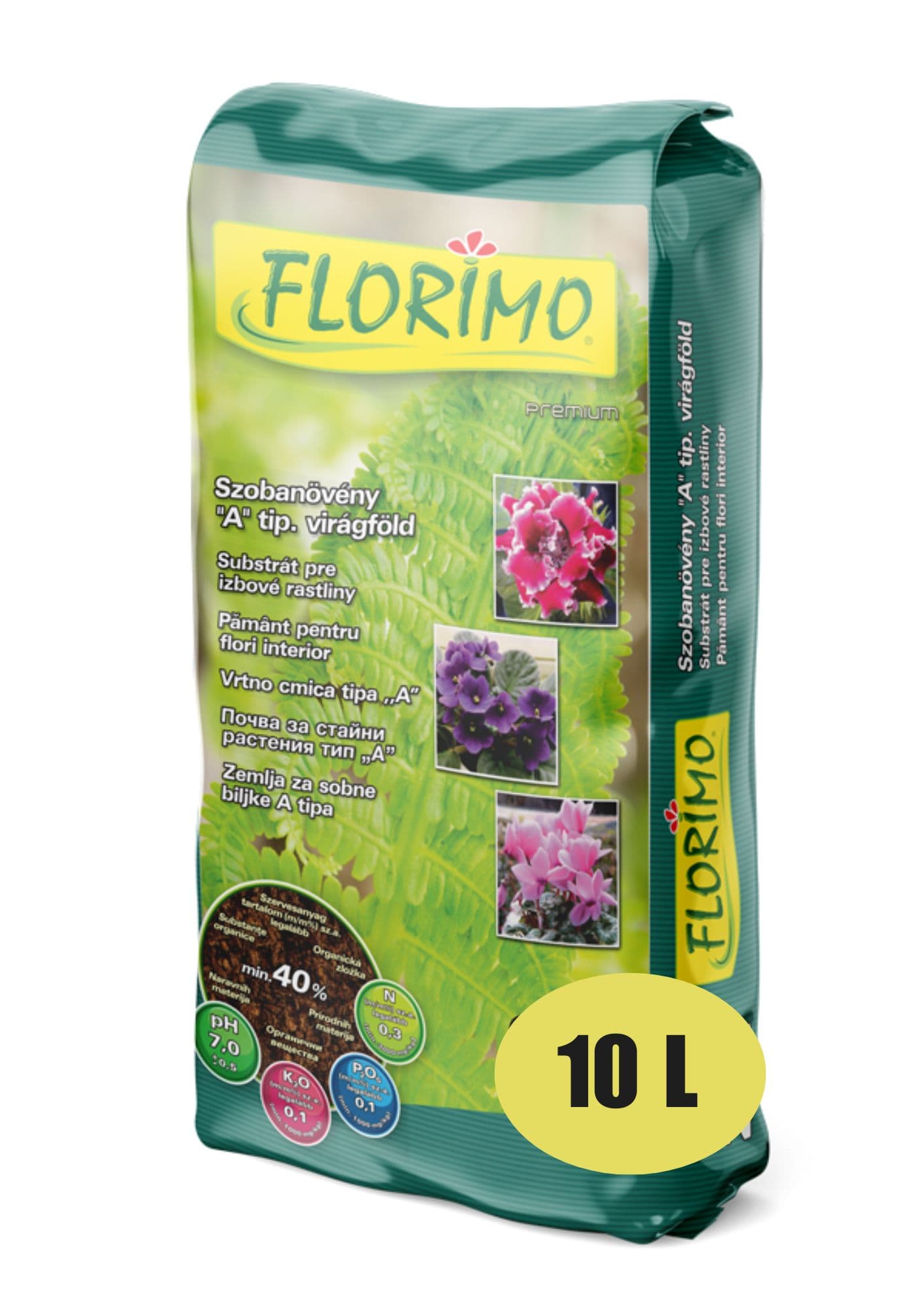 Turbă Florimo - PH Acid 10 L