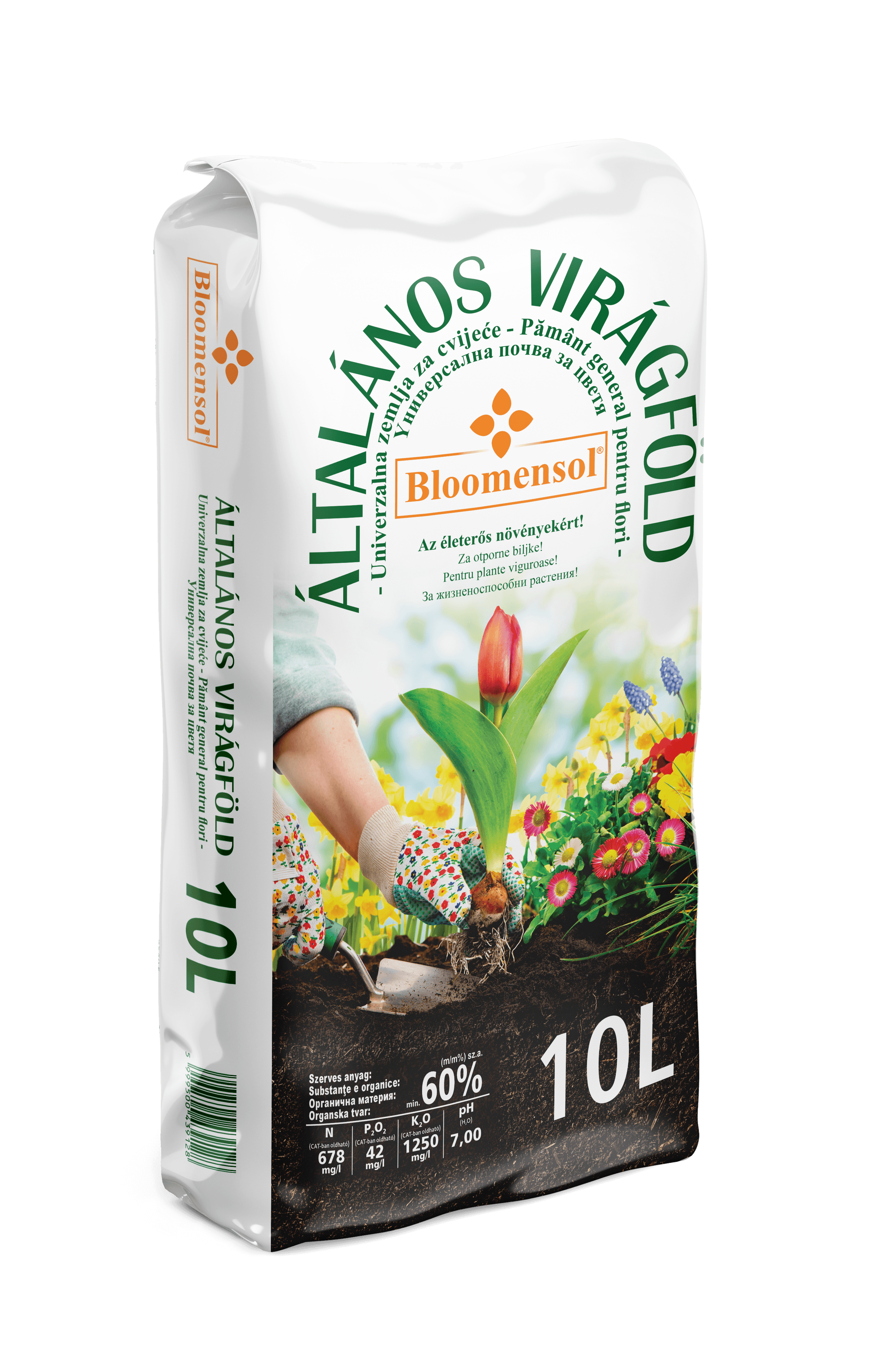 Turbă Bloomensol – Universal 10 L