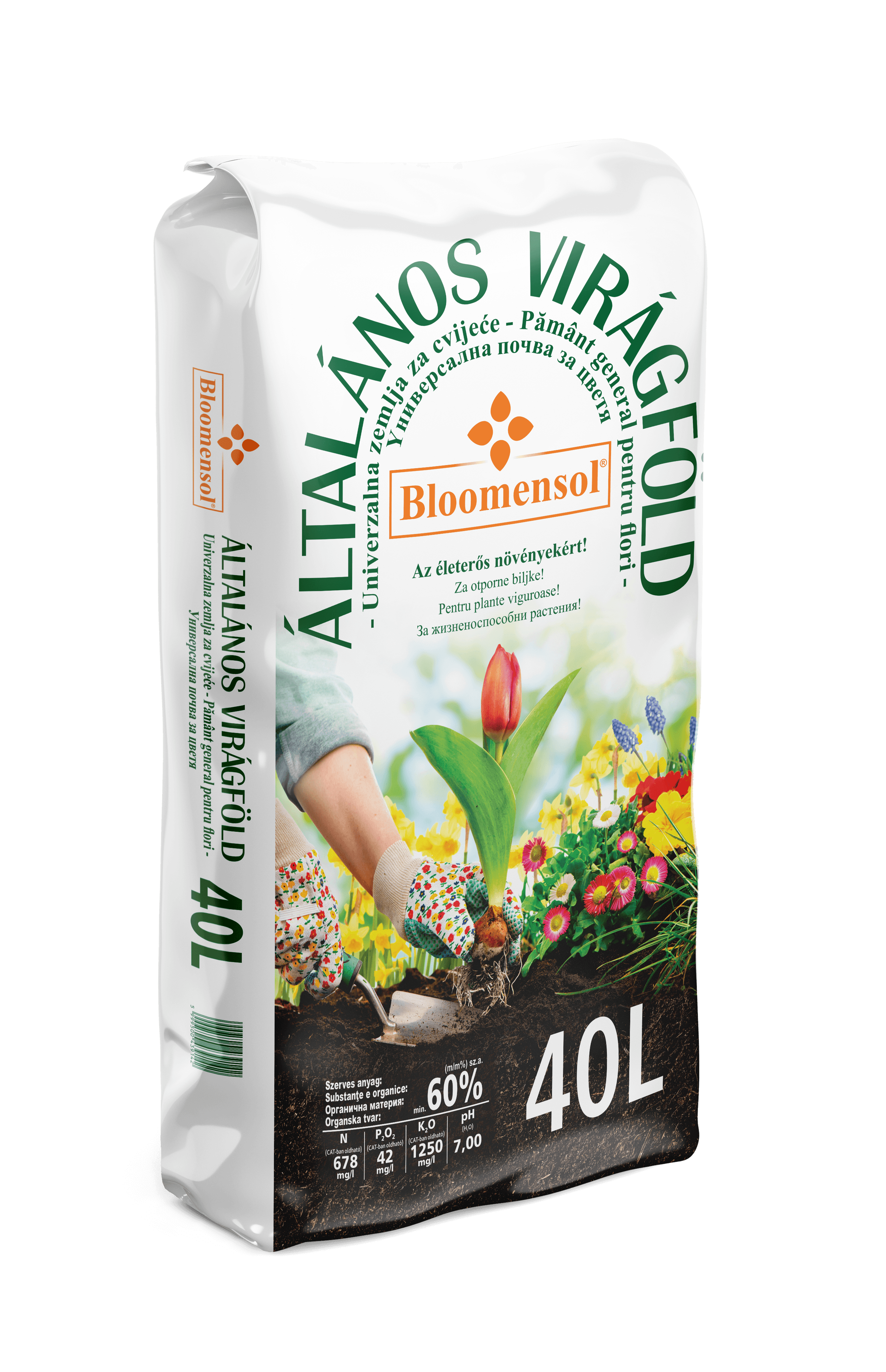 Turbă Bloomensol – Universal 40 L