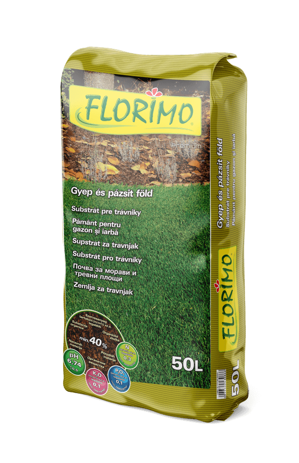 Turbă Florimo – Gazon și iarbă 50 L — imagine 1