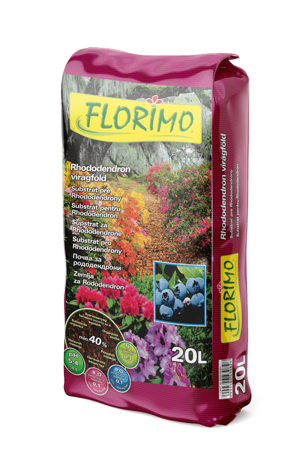 Turbă Florimo – Rhododendron 20 L — imagine 1