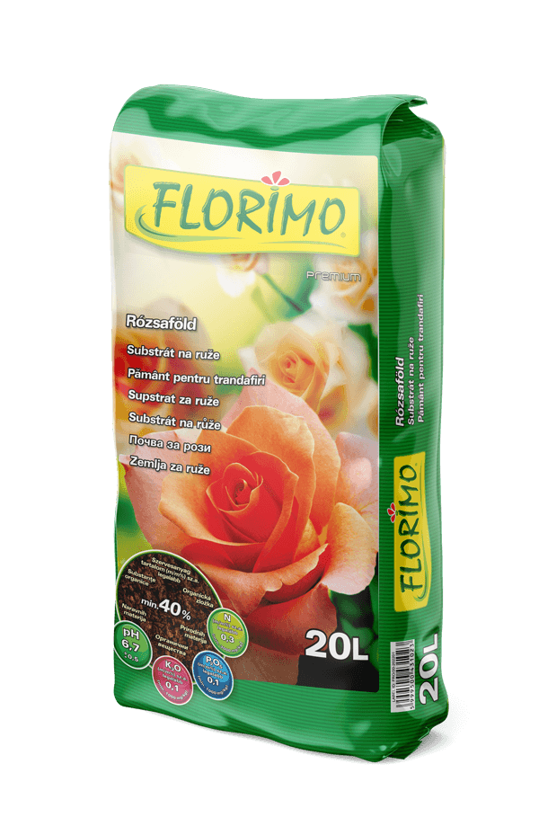 Turbă Florimo – Trandafiri 20 L — imagine 1