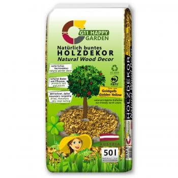 Decor lemn - Galben - 50 L