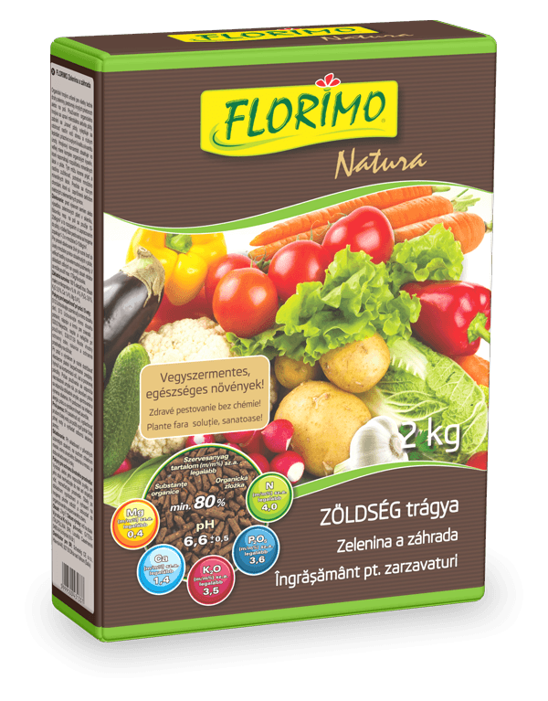 Florimo îngrășământ organic granule – Legume 2 kg — imagine 1