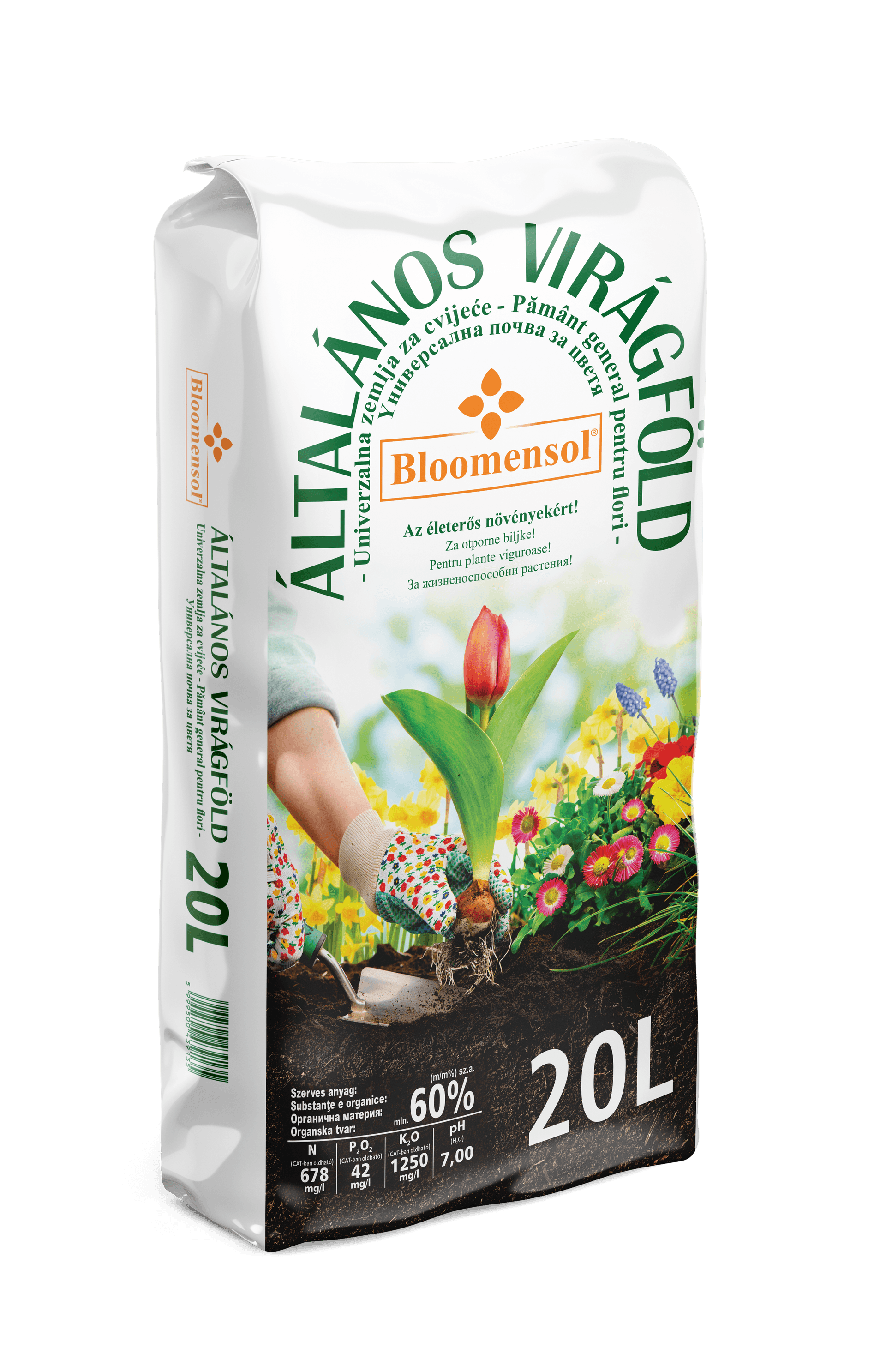 Turbă Bloomensol – Universal 20 L