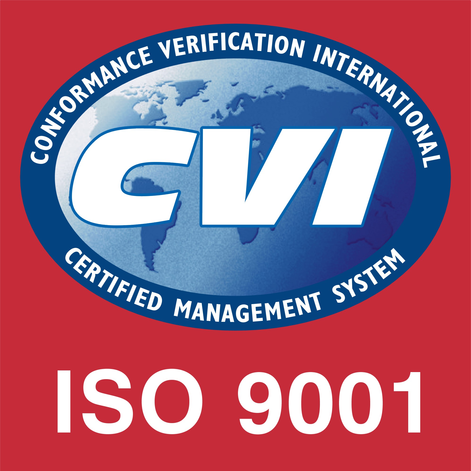 Logo ISO 9001:2015 — Sistem Management Calitate